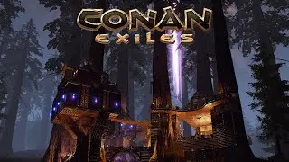 Conan Exiles / Обзор базы игрока Mathayus /Домик на дереве