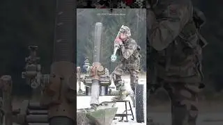 A Step Stool is Required to Operate this 120mm Mortar System