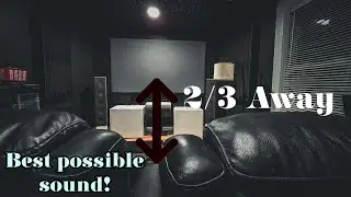 The "2/3" Rule... | Best Seating Arrangement in EVERY Home Theater