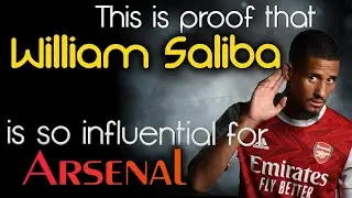 William Saliba covers the mistakes of the defenders #youtube
