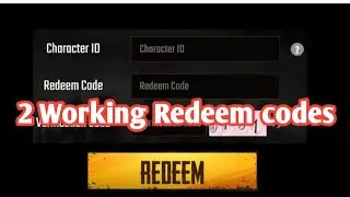 TODAY NEW REDEEM CODE PUBG MOBILE! 2 New Working Redeem Codes rewards | PUBG REDEEM CODE TODAY 2021