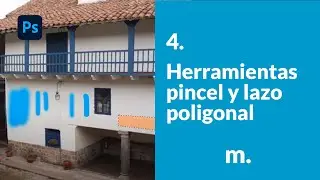 5. Herramientas pincel y lazo poligonal | Adobe Photoshop