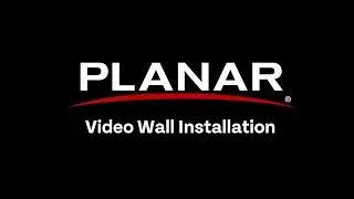 Planar Video Wall Installation