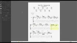 Xin Lỗi (Nguyên Hà) Guitar Tab