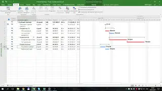 Смета проекта в Microsoft Project 2016