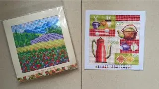 Diamond painting for beginners from Fix Price. How to create a diamond painting?