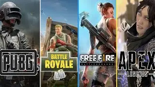 Pubg vs Fortnite vs FreeFire vs Apex Legends Movie