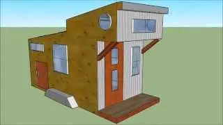 6 Berth Tiny House Micro Apartment Home Solar Trailer