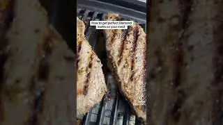 How to get perfect diamond marks on your steak/protein