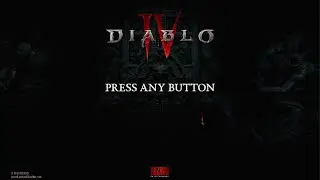 Diablo IV Open Beta Title Screen