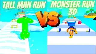 💥 Tall Man Run 🆚 Monster Run 3D GAMING TOP VIDEO! Game Mobile New Levels iOS,Android Gameplay