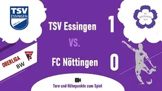 Oberliga Baden-Württemberg: TSV Essingen - FCN 1 : 0 (1:0)
