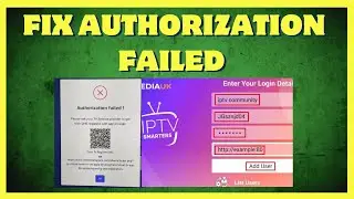 Fix Authorization Failed For Above Host On IPTV Smarters Pro App