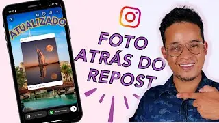 How to add a background photo to a repost on Instagram - 2024