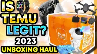 Is Temu Legit? (Temu Unboxing Haul 2023) (Safe / Real / Scam?) - TECH EDITION