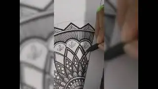 full mandala art video #art #drawing #mandala #diy