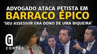 Brawl and heated exchange: lawyer Jeffrey Chiquini and congressman Renato Freitas (PT) exchange i...