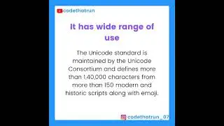 WHAT is Unicode???