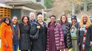 Celebrating Black History Month: Black Lives Matter flag ceremony
