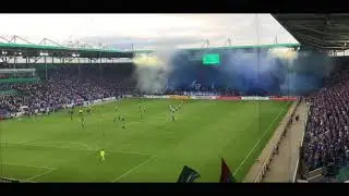 DfB Pokal 17/18 | 1.FC Magdeburg - FC Augsburg 2:0 | Pyro
