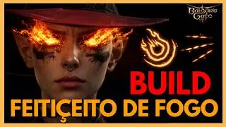 The overpowered fire wizard in Baldur's Gate 3
