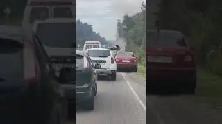 Российский "град бм 21" работает с оживленной трассы Белгородской области по Украине.