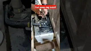 install fuel pump ring without special tools 