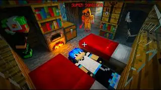 SUPER SONIC.EXE INVADIU NOSSA CASA NO MINECRAFT