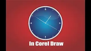 How to Create Time Clock in Corel Draw Tutorial