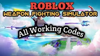 ALL WORKING CODES (29-05-2022) | Weapon Fighting Simulator | Roblox