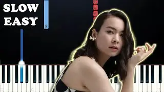 Mitski - Liquid Smooth (EASY SLOW PIANO TUTORIAL)