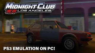 RPCS3 - PS3 Emulation on your PC - Midnight Club Los Angeles