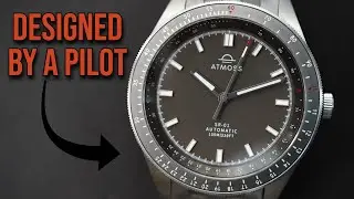 Affordable $312 Automatic Pilots Watch Atmoss Designed by a Pilot, Designer and Watch Enthusiast