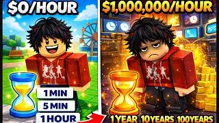 I BECAME A TIME GOD IN ROBLOX (Waste Time!)