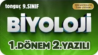 9. Sınıf Biyoloji 1. Dönem 2. Yazılıya Hazırlık 📑 