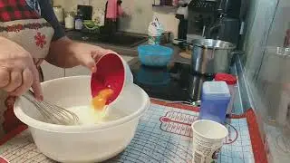 fruit soup, Schnizsuppe, and spring rolls