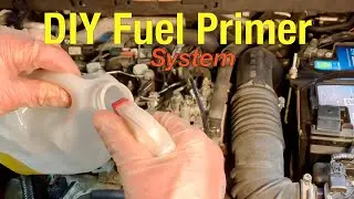 Awesome - FREE DIY Diesel Fuel System Bleader Primer