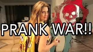 STARTED A PRANK WAR!!!!!!!