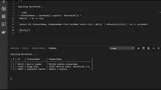 Live querying and literate reporting of SQLite RDBMS with 