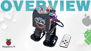 Freenove Bipedal Robot Kit for Raspberry Pi Pico (W) (Compatible with Arduino IDE) [Overview]