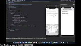 New TextCase View in SwiftUI 2 20200714