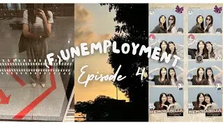 (f)unemployment ep 4 | B2B Interviews, Friends' 🎂 , Memorabilia 🔍 , Last week being unemployed 🗝️