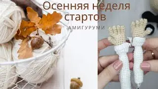 ОСЕННЯЯ НЕДЕЛЯ СТАРТОВ АМИГУРУМИ/ ДЕНЬ 1/ МЕСЬЕ ЖАК.