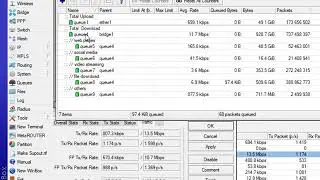 How to disable limits in Mikrotik?