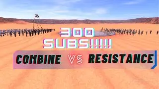 Combine Vs Resistance (Gmod) 300 SUBS WOOOOOOOOO