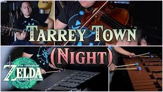 Zelda Tears of the Kingdom - Tarrey Town (Night) (cover)