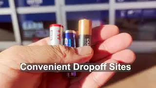 Preventing Fires & Hazardous Waste Getting Trashed With Convenient Battery Recycling