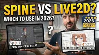 Spine 2D vs Live2D - Which Animation Tool Should You Use?
