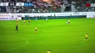 Amazing OWN GOAL Milan Gajic | St-Gallen-YB 19.07.