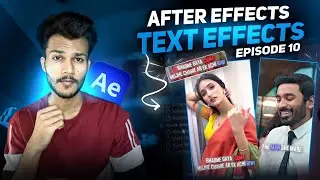 Best Text Effects in After Effects | Episode 10 (Hindi Guide)